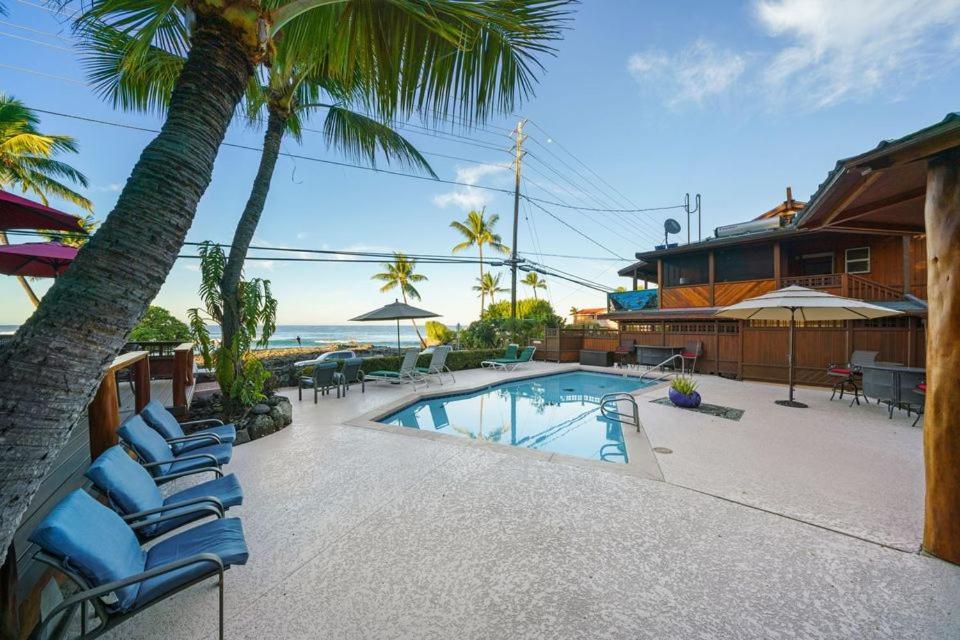 Ocean View 2 Bedroom Kahalu'U Reef كايلو كونا المظهر الخارجي الصورة